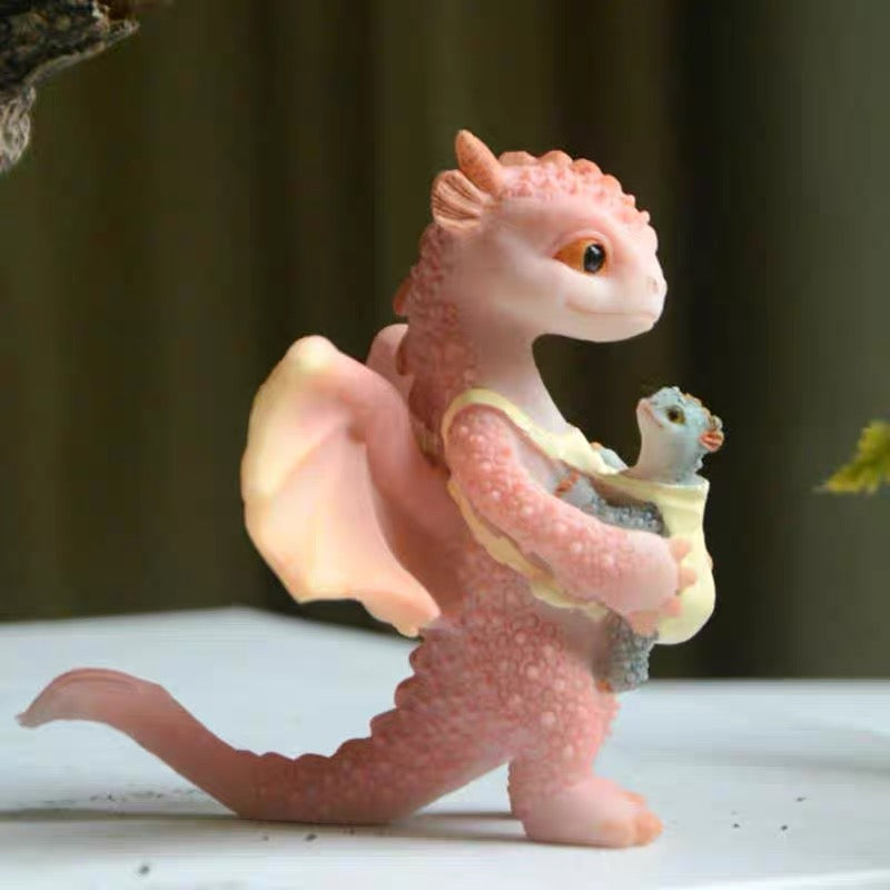 Dragon Figurine Resin Home Decor