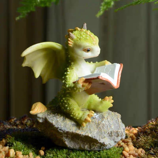 Dragon Figurine Resin Home Decor